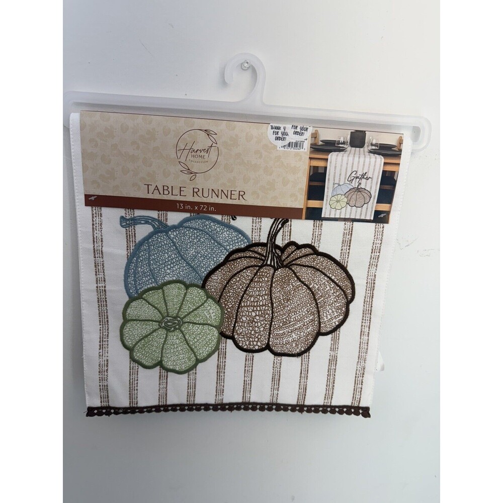 NEWW FALL THANKSGIVING Table Runner - Picture 2 of 6